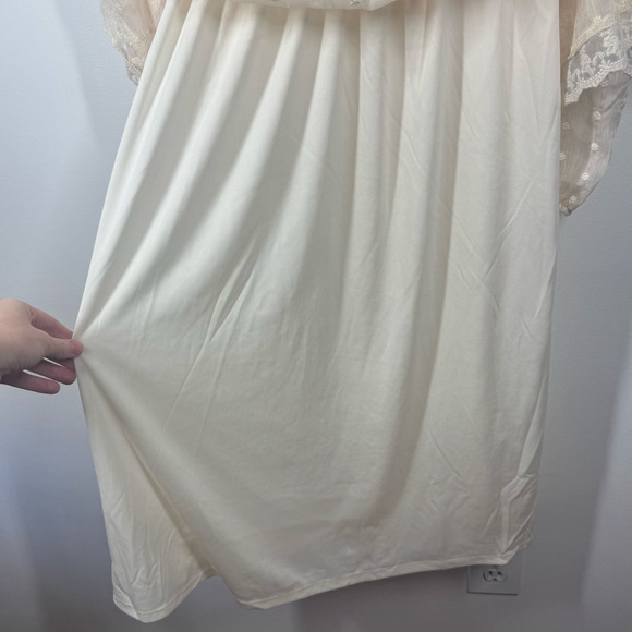 A Collective Story Dress Women M NWT Cream Midi Cream Lace #AD0181-FJA Cottage - Picture 11 of 15